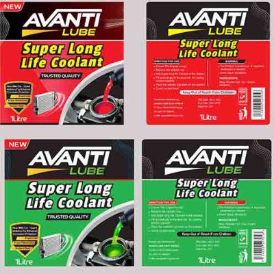 Lubricant Label designs Tanzania