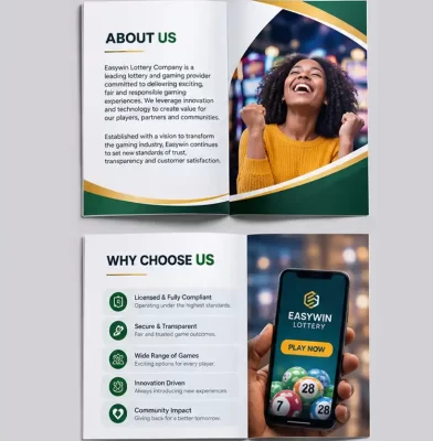 Lotter Business company profile designs in Nairobi Kenya