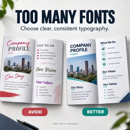 Mistakes That Make Your Company Profile Design Look Cheap in Nairobi Company Profile designing, Business Profile design , Corporate company profile , Company profile design services .