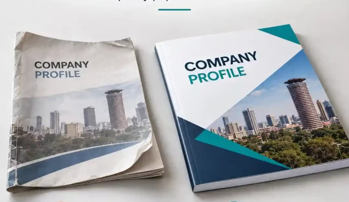 Mistakes That Make Your Company Profile Design Look Cheap in Nairobi Company Profile designing, Business Profile design , Corporate company profile , Company profile design services .